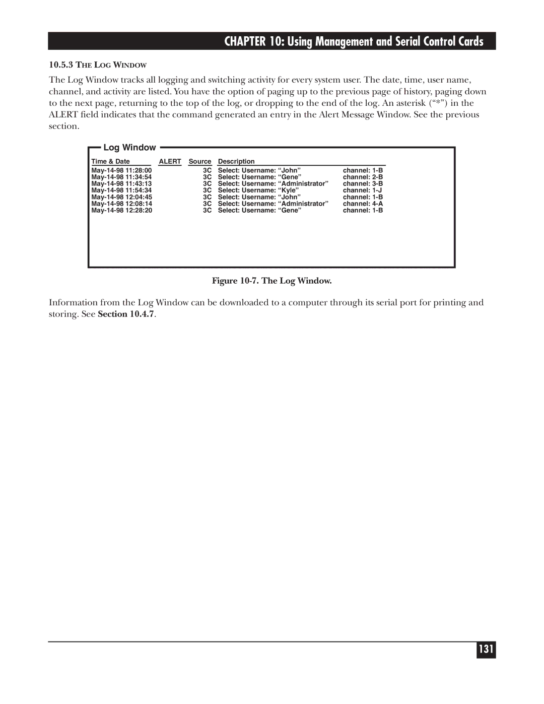 Black Box KV150A-R2 manual 131 