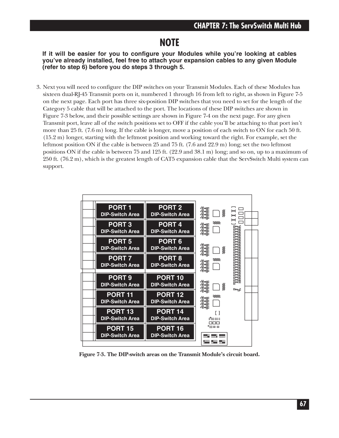 Black Box KV162A manual The ServSwitch Multi Hub, Port 