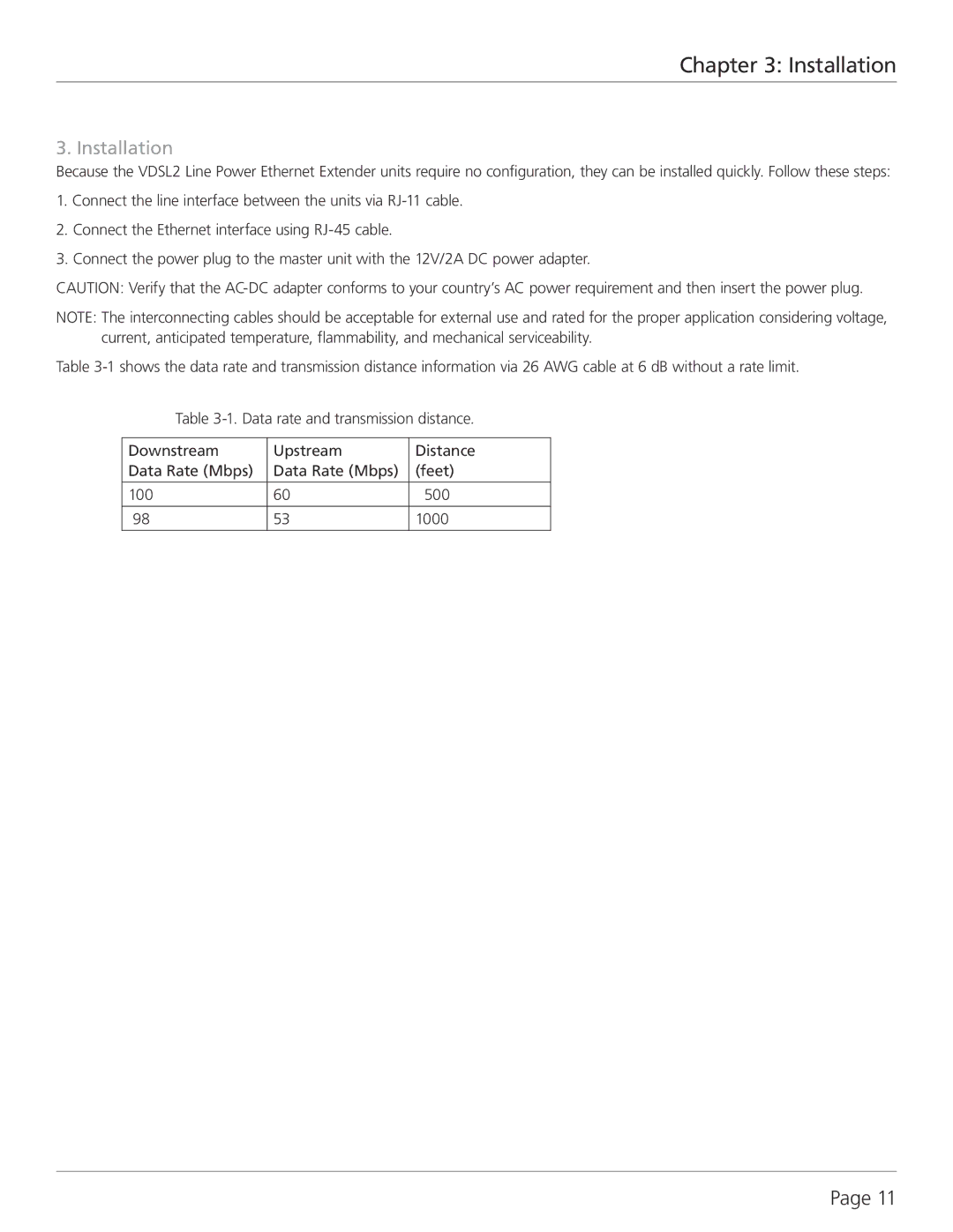 Black Box VDSL2 Line Power Ethernet Extender Kit, LBLPO1A-KIT manual Installation 