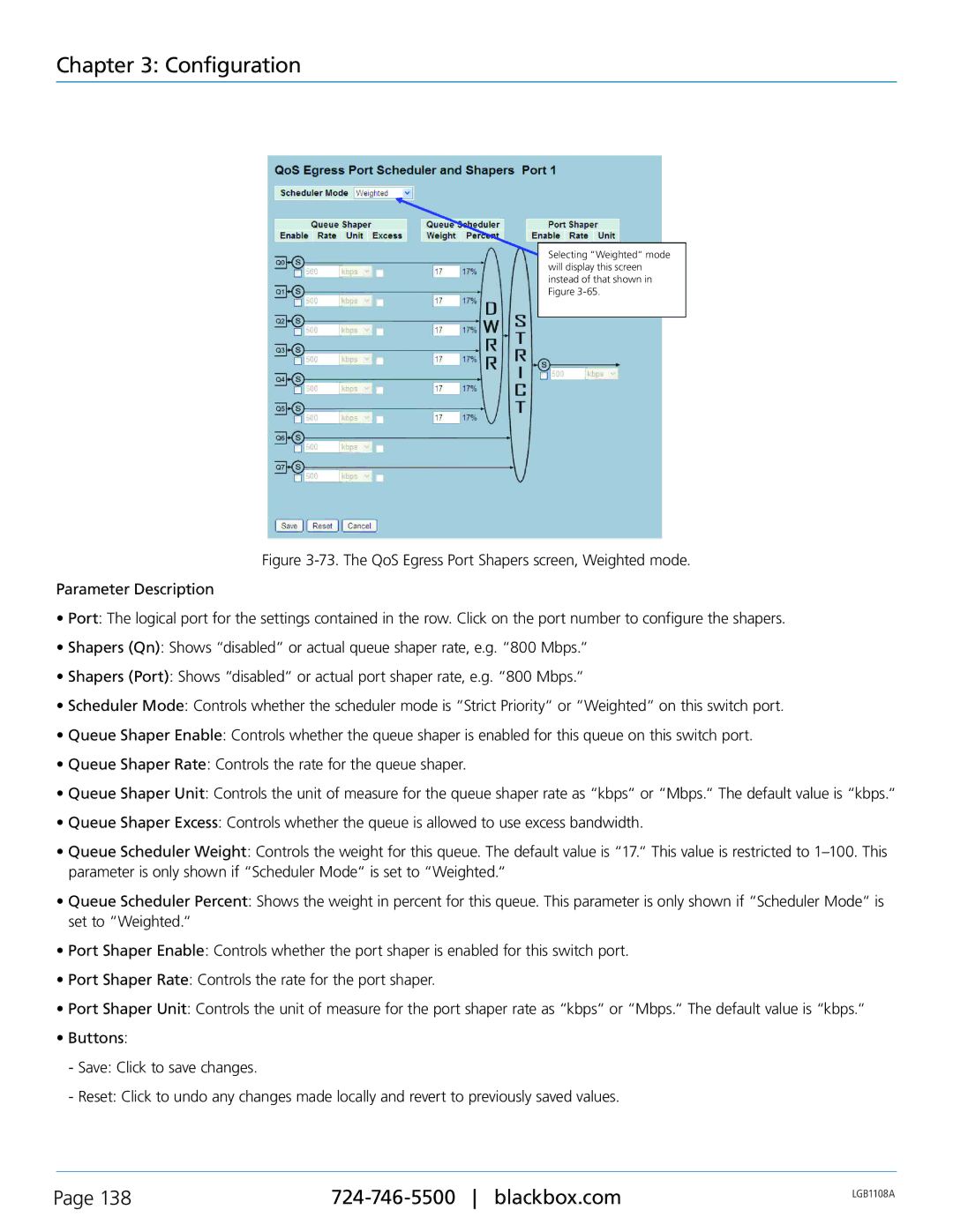 Black Box Managed Gigabit Switch, LGB1126A, LGB1148A, LGB1108A manual Configuration 