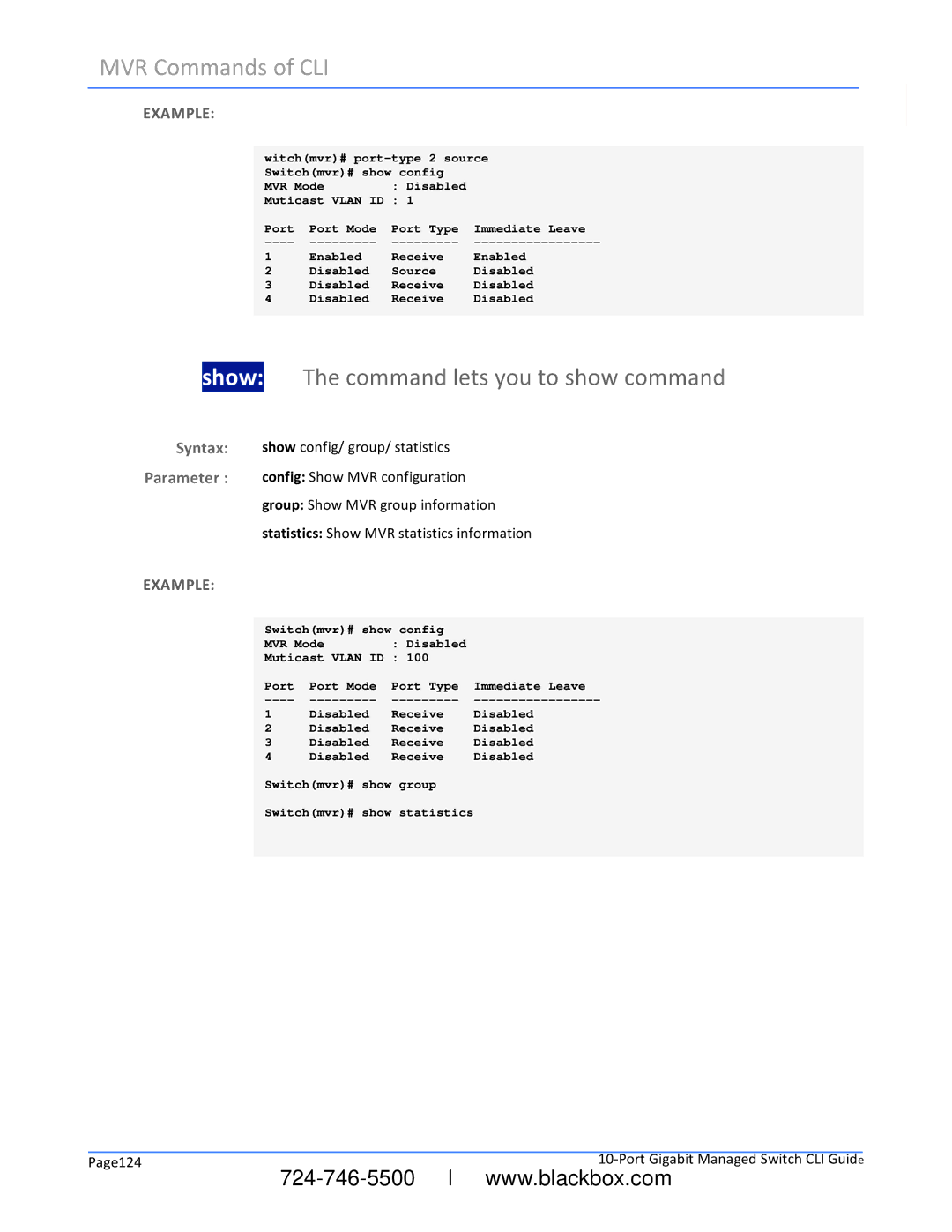 Black Box LGB5028A manual  ,   