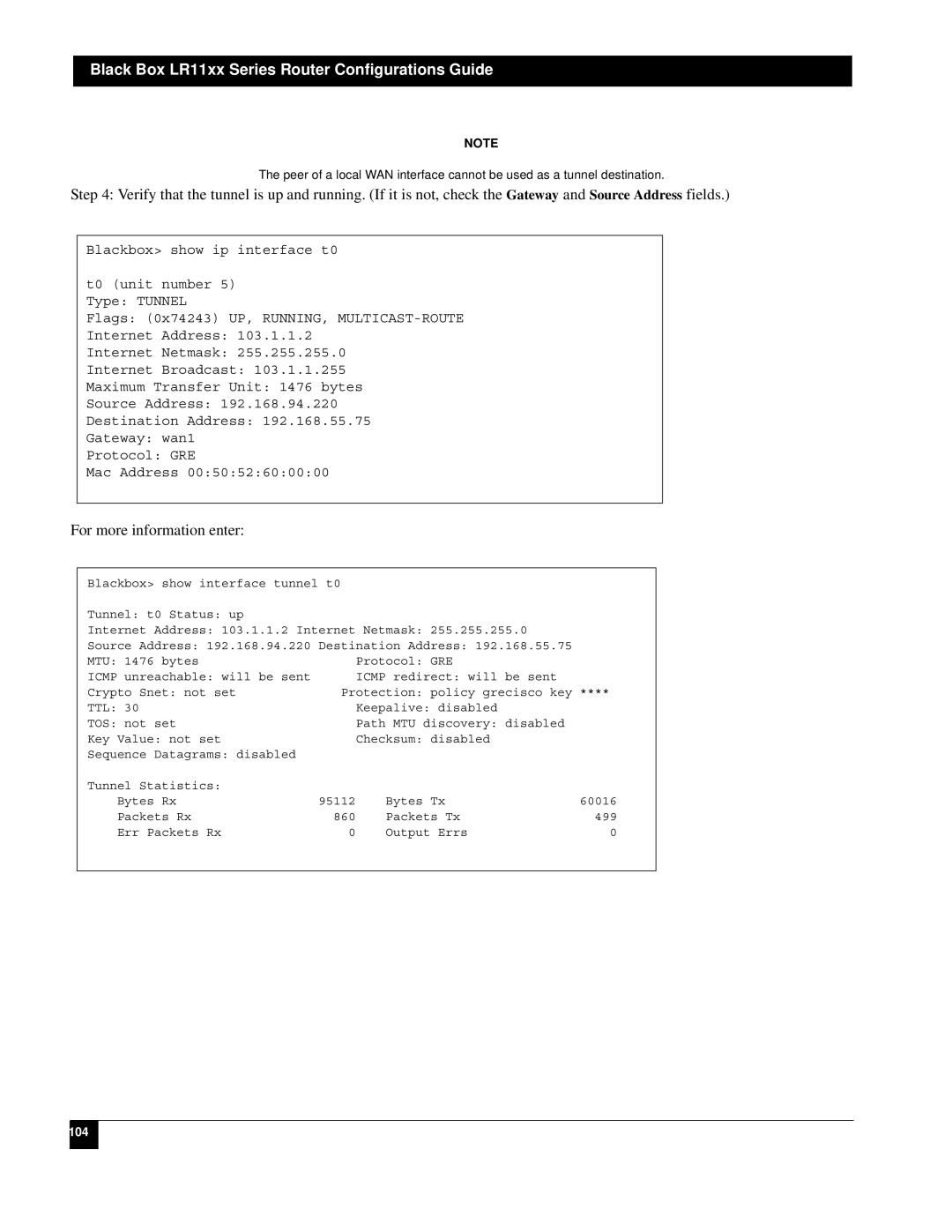 Black Box LR1104A-T1/E1, LR1112A-T1/E1, LR1114A-T1/E1, LR1102A-T1/E1 manual For more information enter 