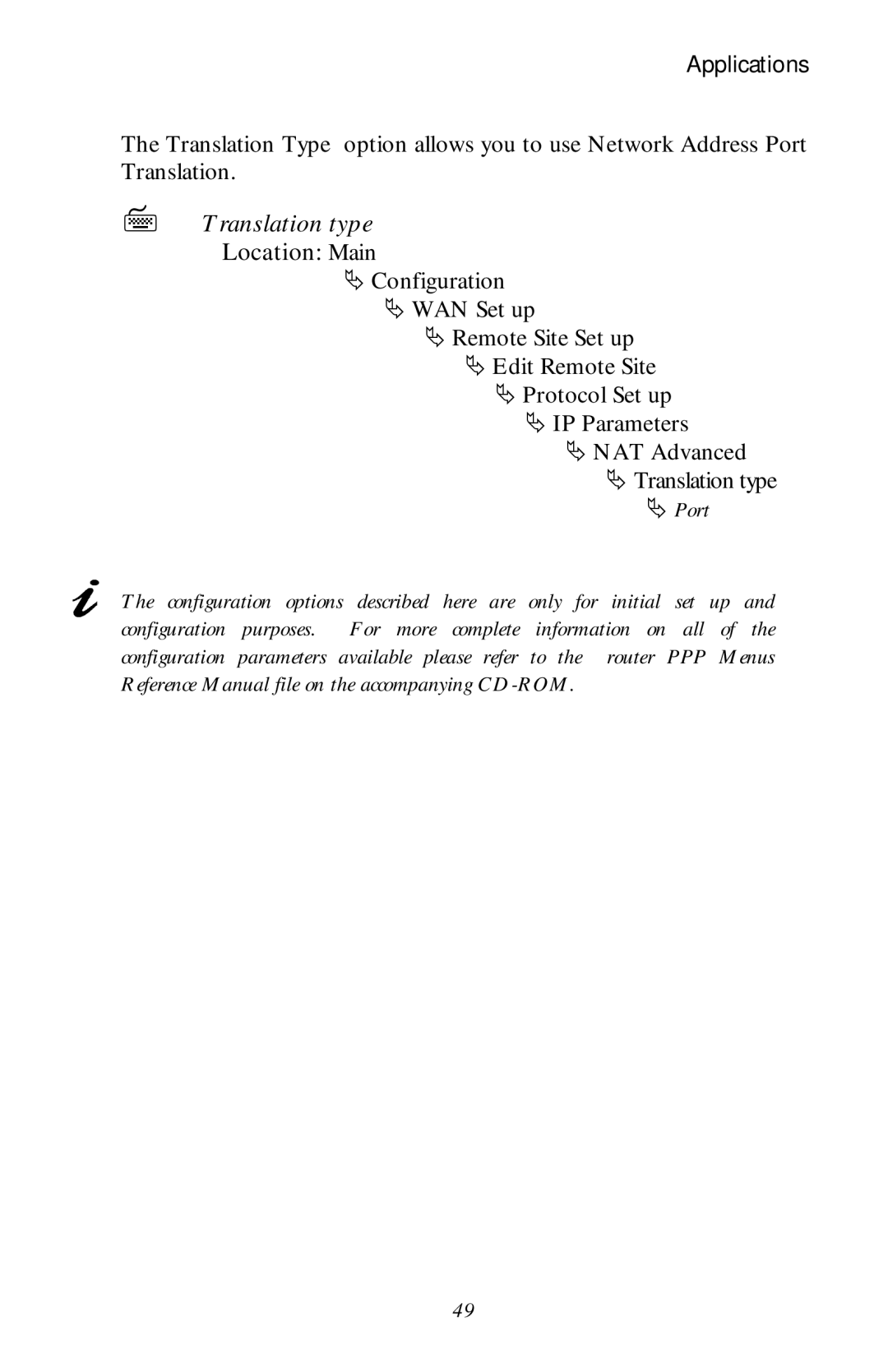 Black Box LR1530A-EU-R3, LR1530A-R3 manual Translation type Location Main 