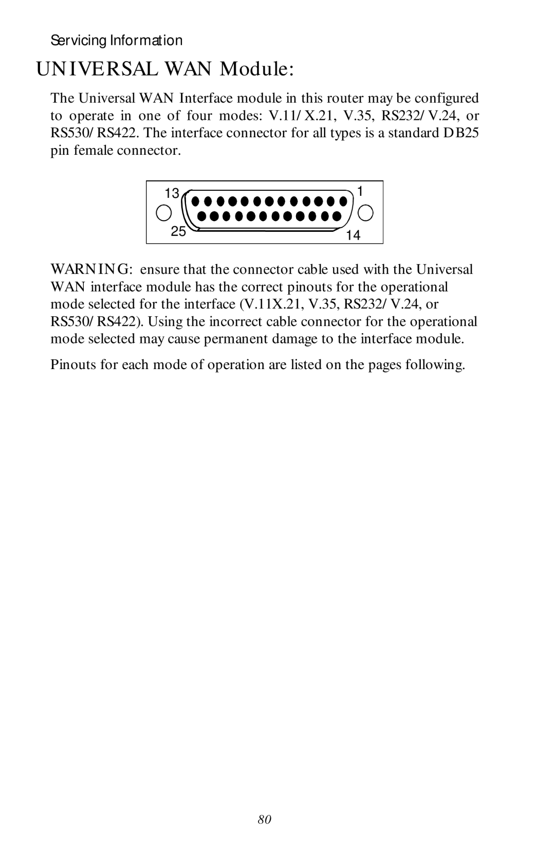 Black Box LR1530A-R3, LR1530A-EU-R3 manual Universal WAN Module 