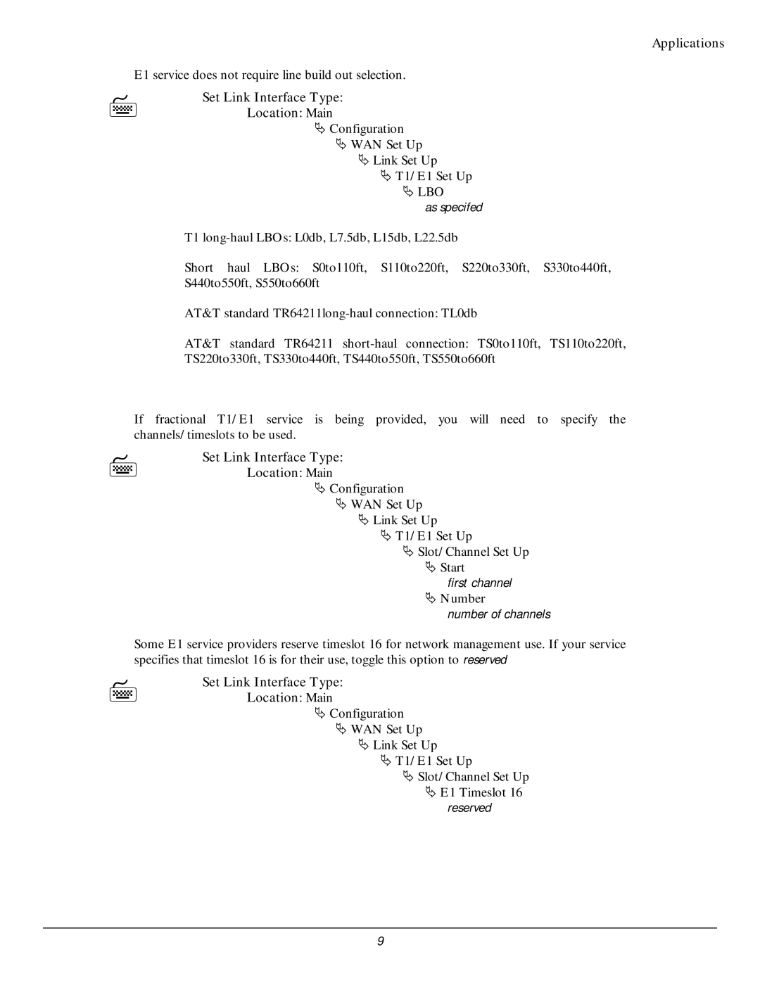 Black Box LR5200A-R2, LR5100A-T manual As specifed, First channel Number number of channels 