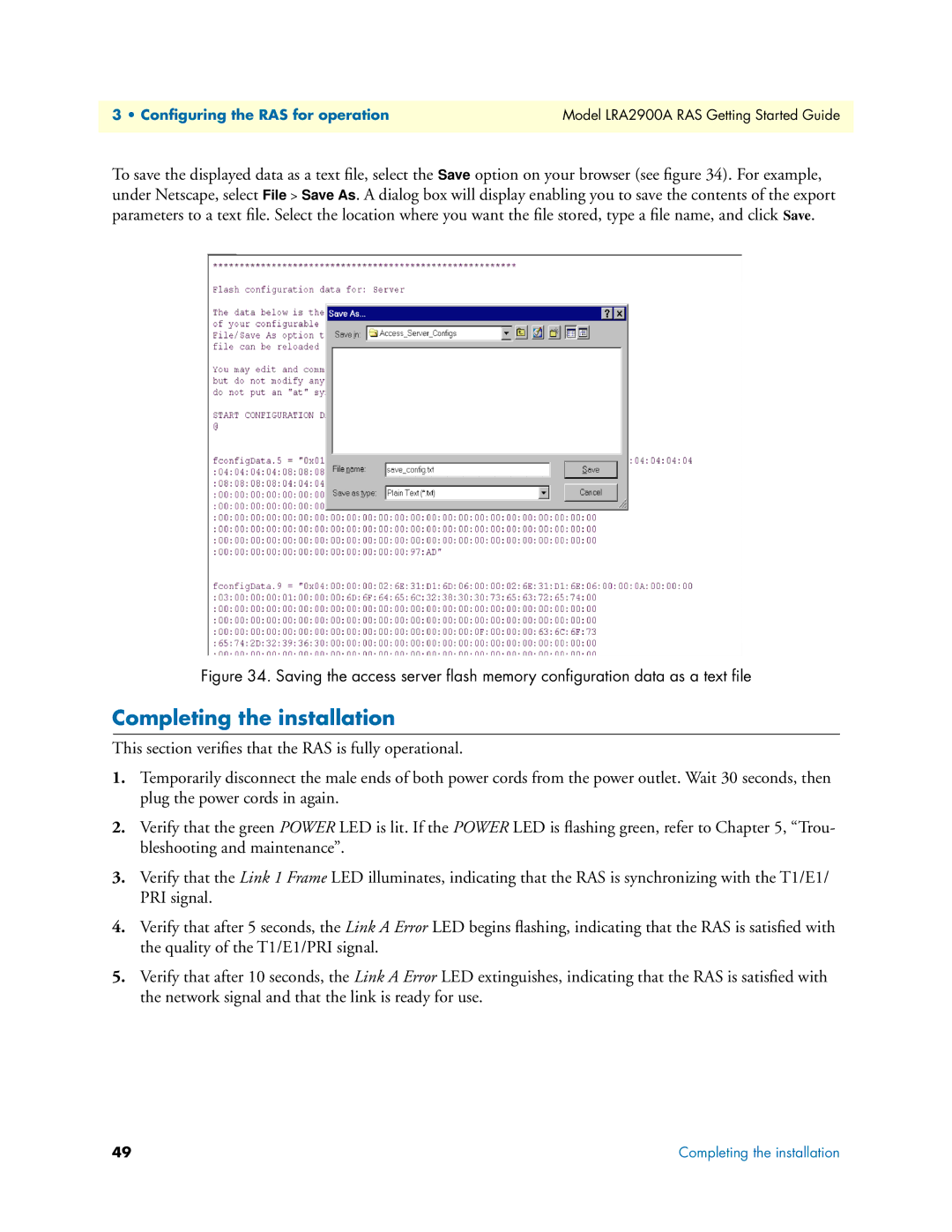 Black Box LRA2900A manual Completing the installation 