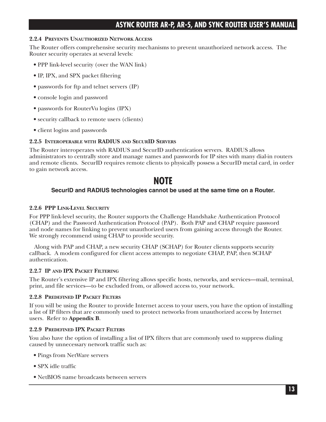 Black Box LRA005A-R2, LRS002A-R2, LRA001A-R2 manual Prevents Unauthorized Network Access 