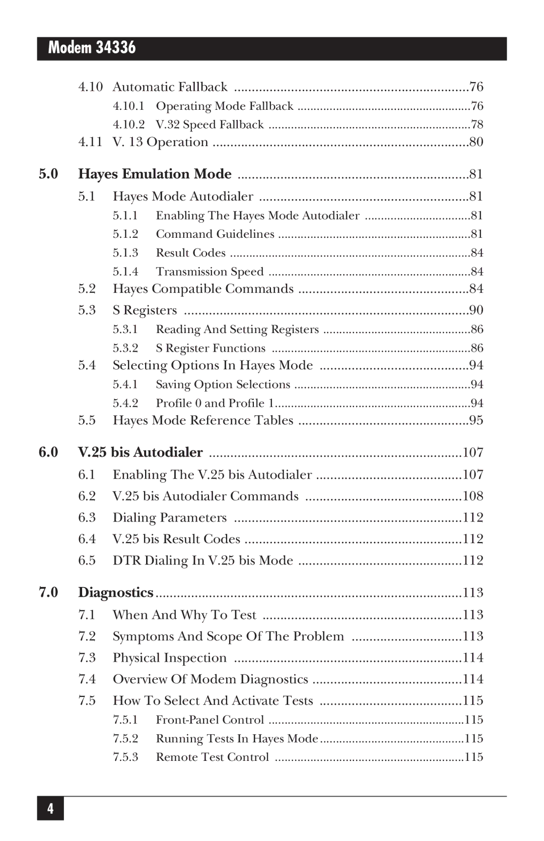 Black Box MD885C-R2, MD885AE-R2, MD885A-R3, 34336 user manual Diagnostics 