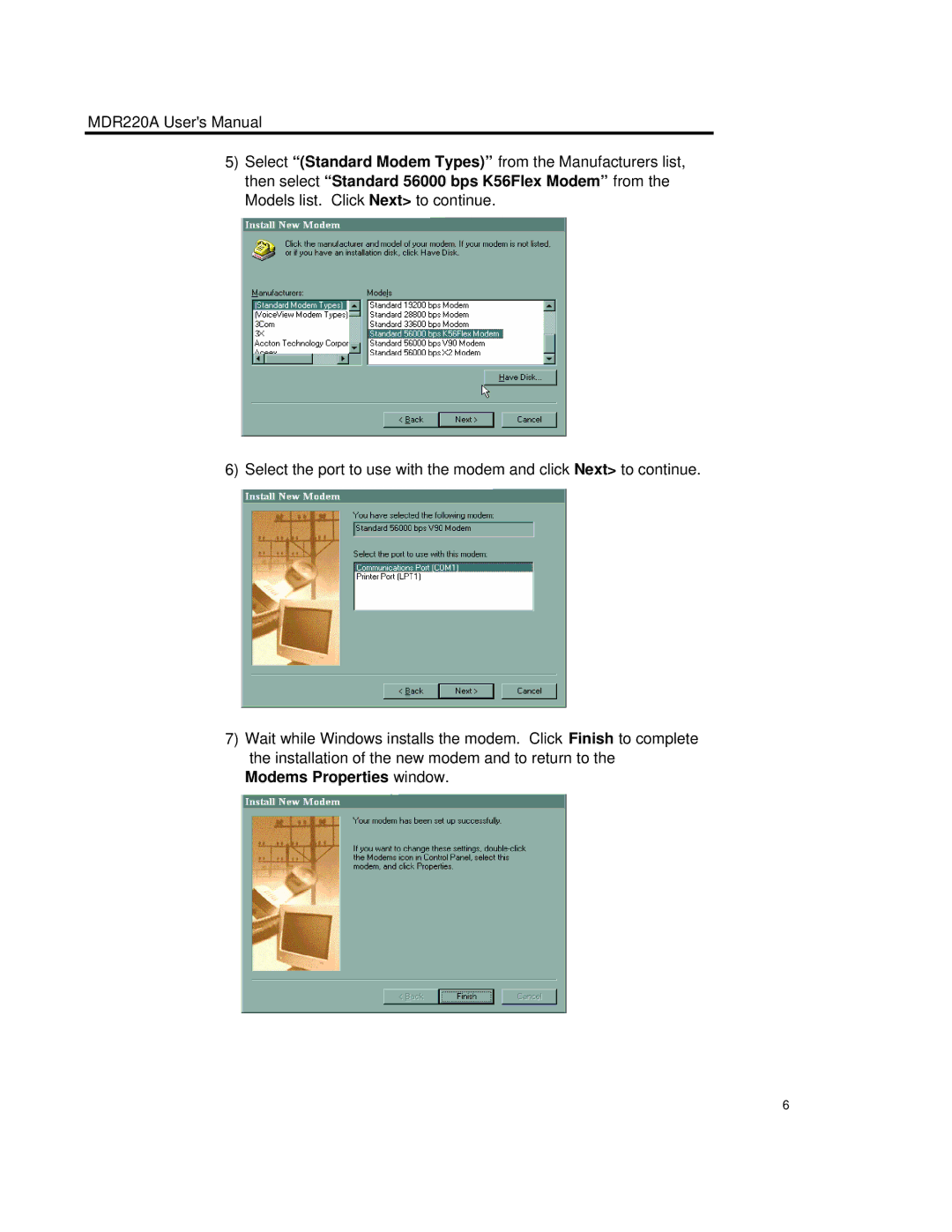 Black Box MDR220A user manual 