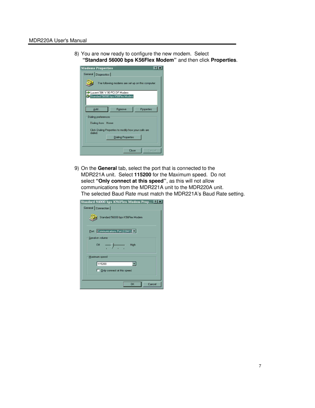 Black Box MDR220A user manual 