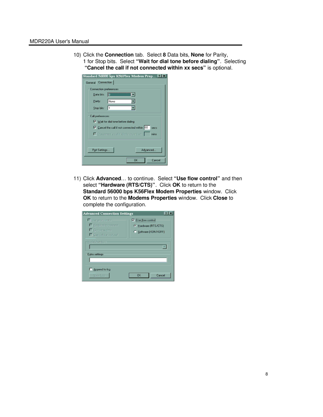 Black Box MDR220A user manual 