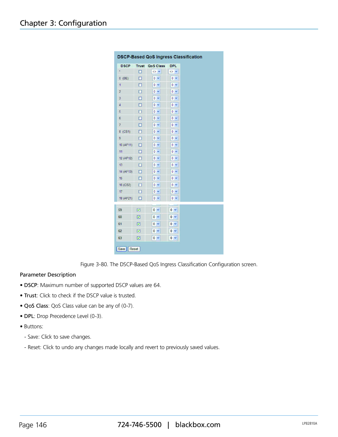 Black Box LPB2848A, LPB2826A, LPB2810A, PoE+ Gigabit Managed Switch Eco user manual Configuration 