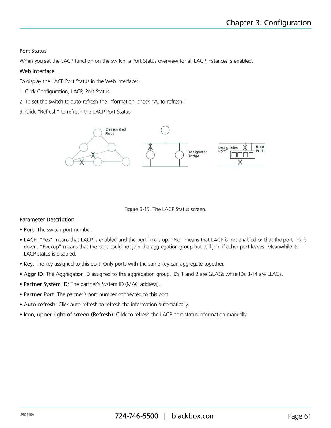 Black Box LPB2810A, LPB2826A, LPB2848A, PoE+ Gigabit Managed Switch Eco user manual Configuration 