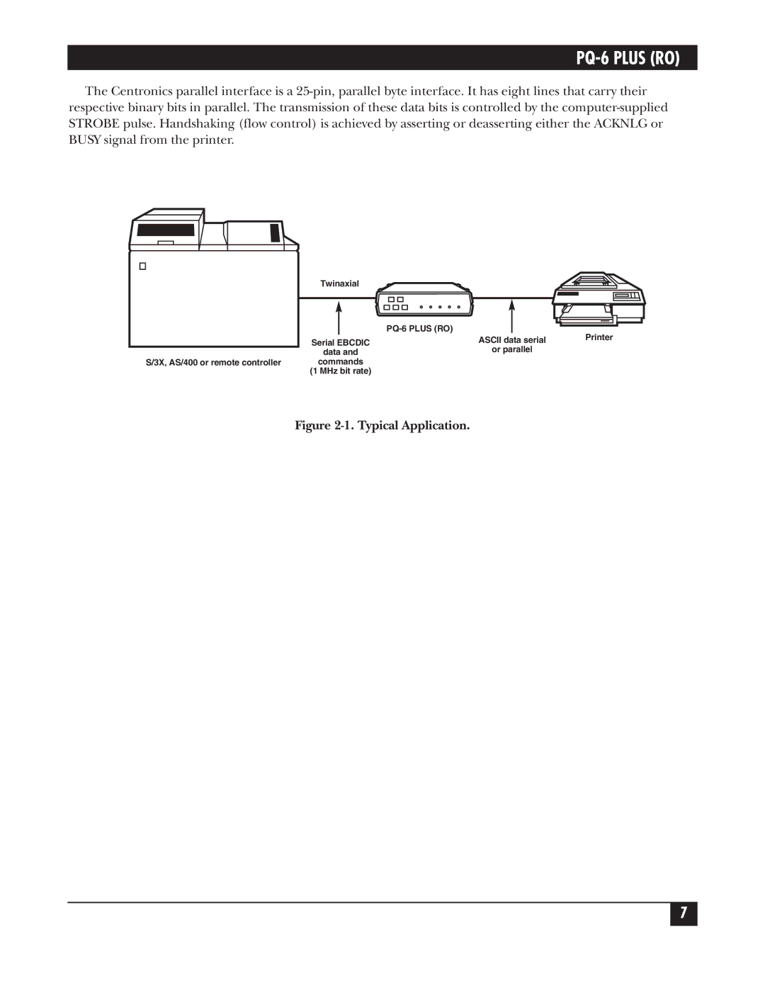 Black Box PS034E, PS035A, PCA35A-R3, PCA35AE-R2 manual Typical Application 