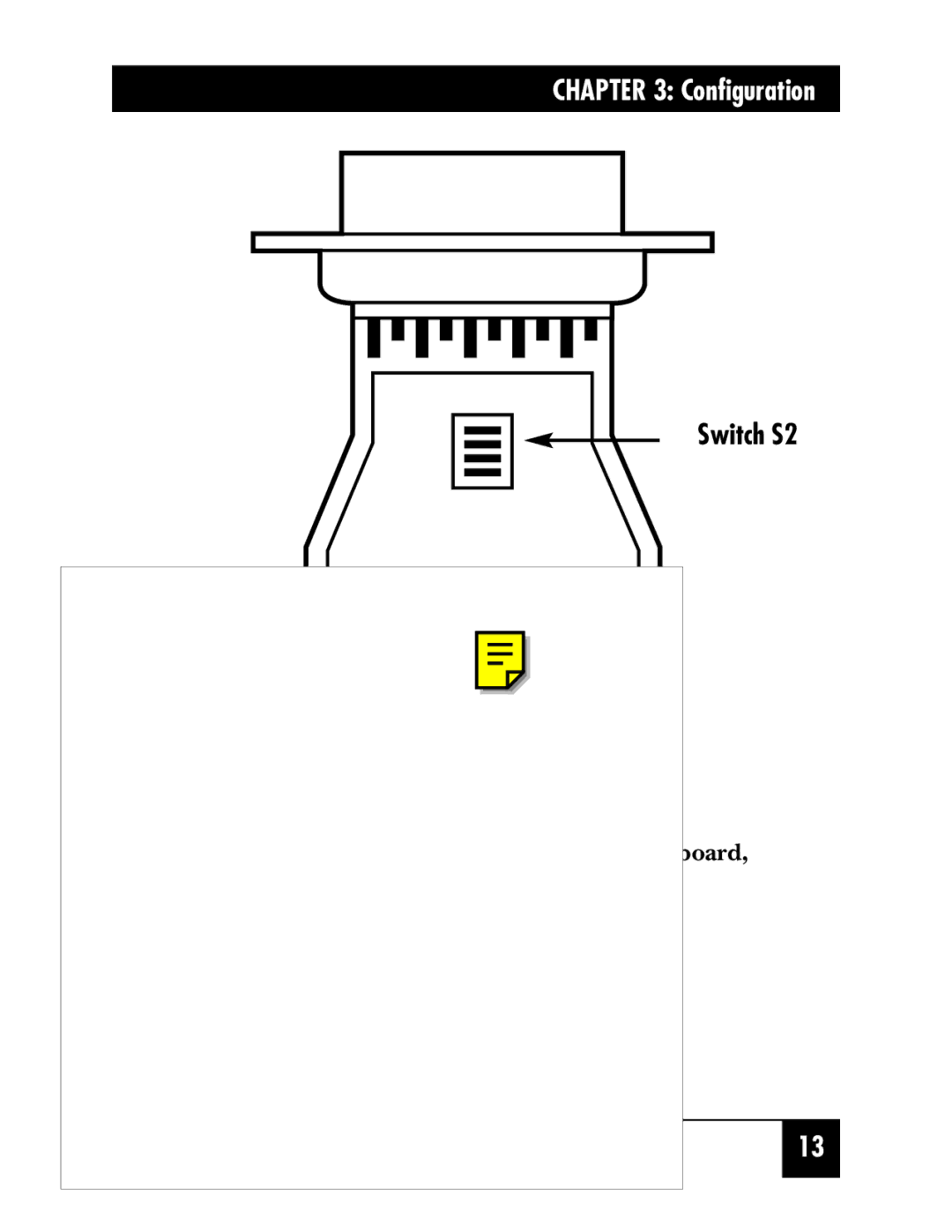 Black Box RS-232/485 CONVERTER, DB9F/Term (IC620A-F), DB9F/RJ-45 (IC624A-F), DB9F/RJ-45 (IC624A-M) manual Switch S2 