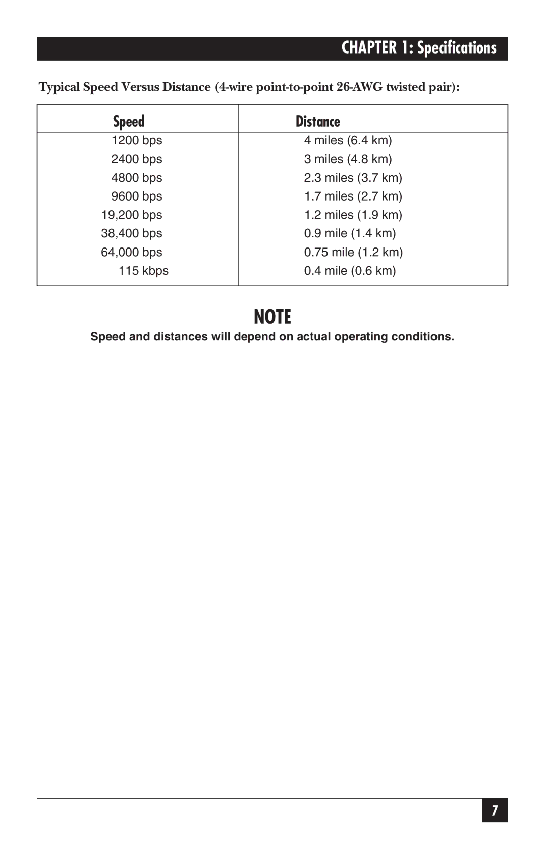 Black Box IC109C, IC109AE, IC109A-R2, IC108C, IC108AE manual Specifications 