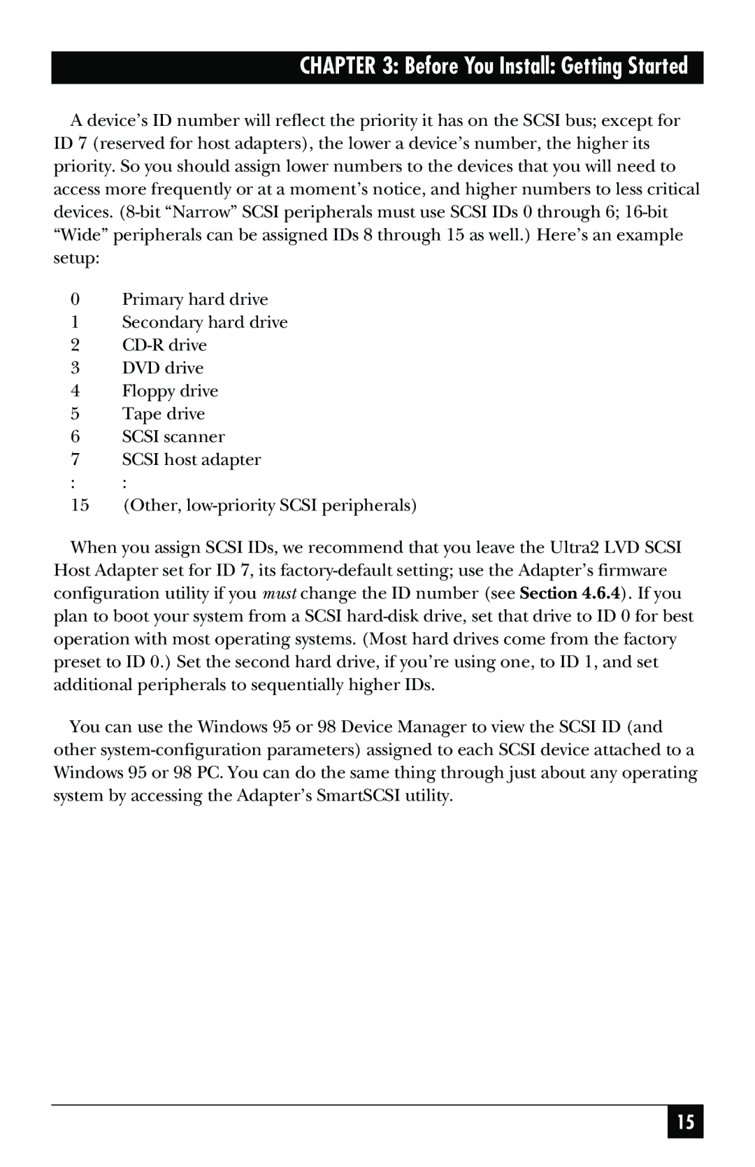 Black Box SCSI-2 LVD manual Before You Install Getting Started 