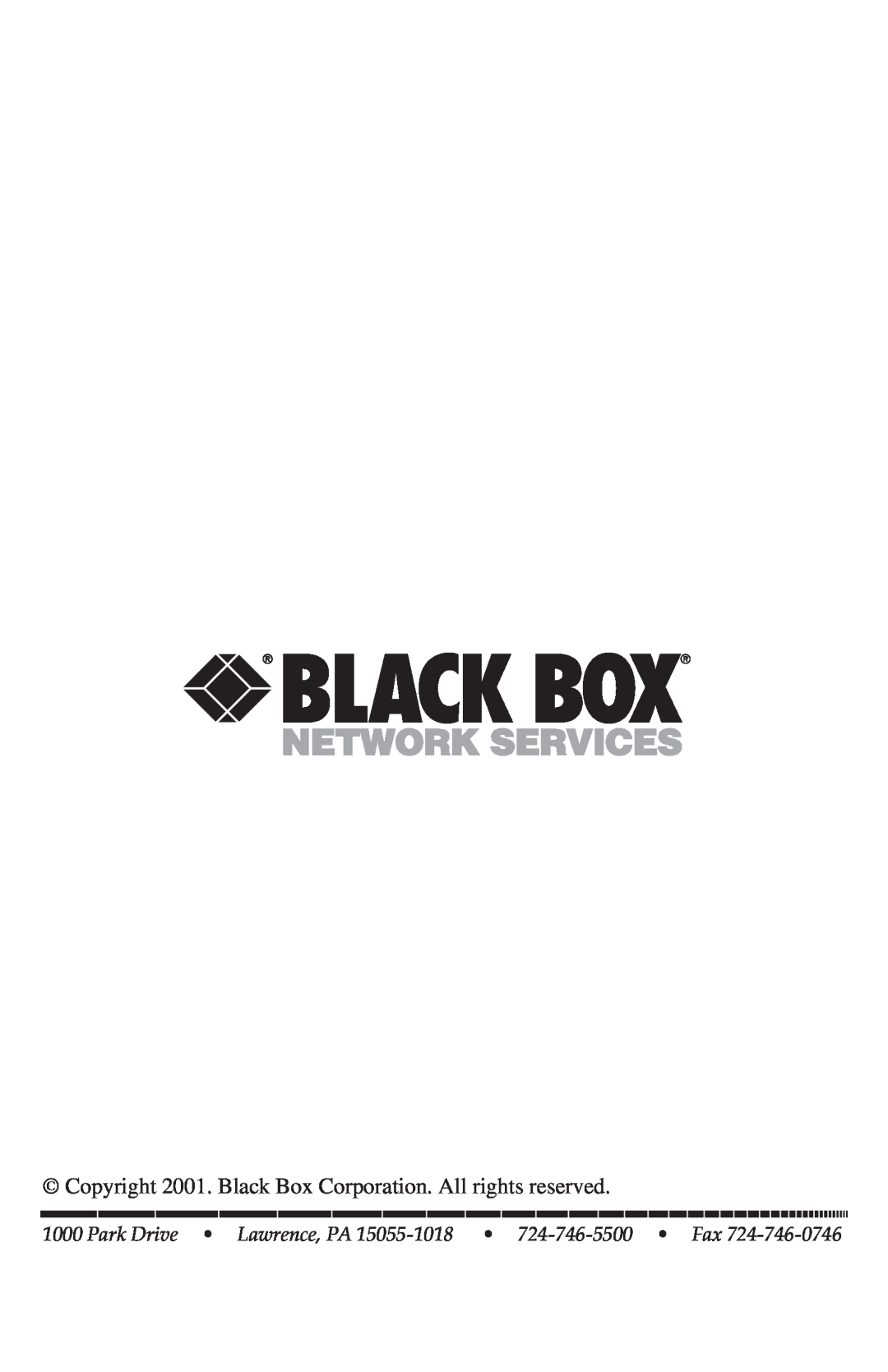 Black Box SW555AE, SW556AE manual 