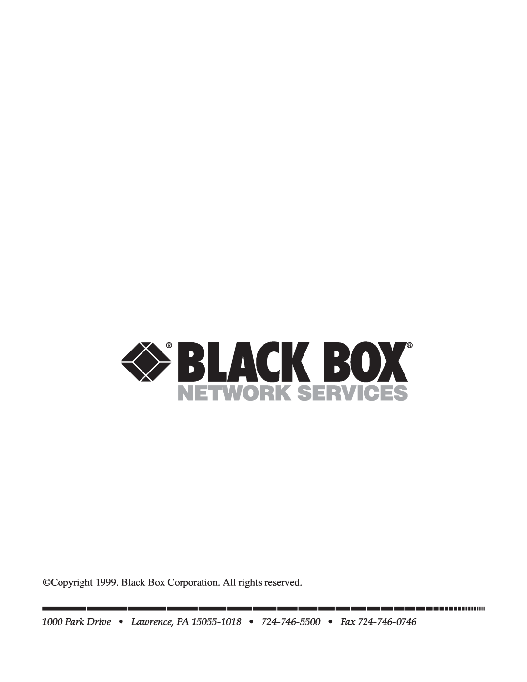 Black Box SW591C, SW590A-R2 manual 