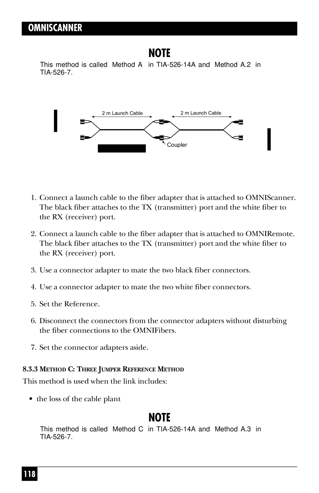 Black Box TS1003A, TS1002A, TS1000A-R5 manual Method a 