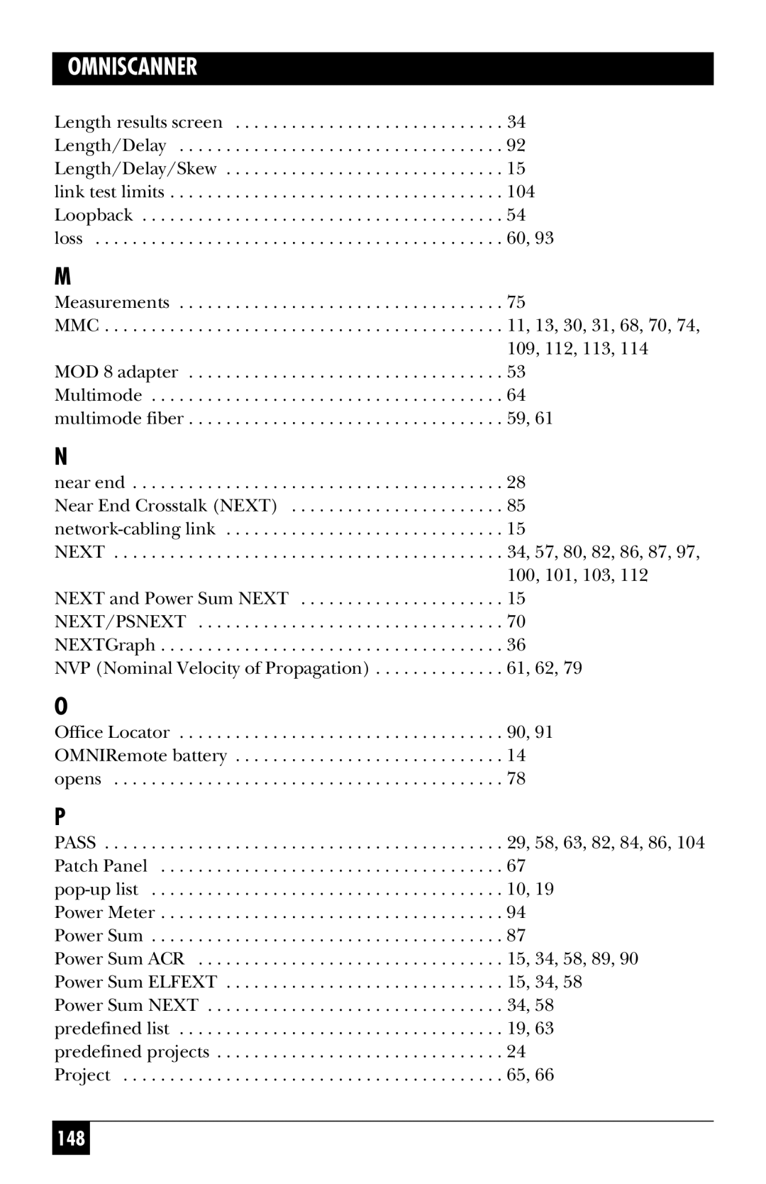 Black Box TS1003A, TS1002A, TS1000A-R5 manual 148 