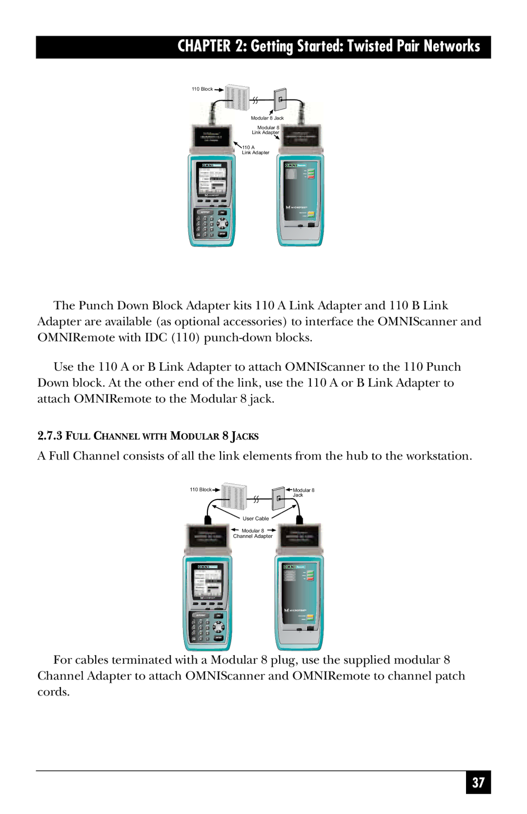 Black Box TS1003A, TS1002A, TS1000A-R5 manual Full Channel with Modular 8 Jacks 