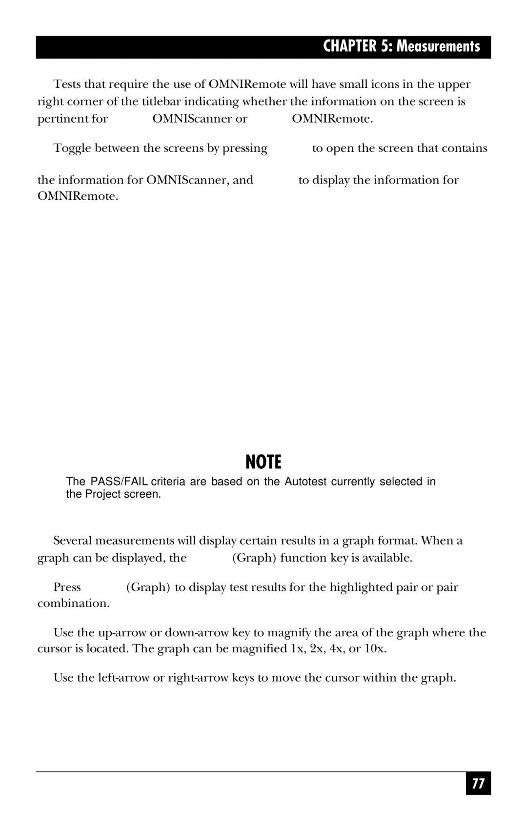 Black Box TS1002A, TS1003A, TS1000A-R5 manual Measurements 