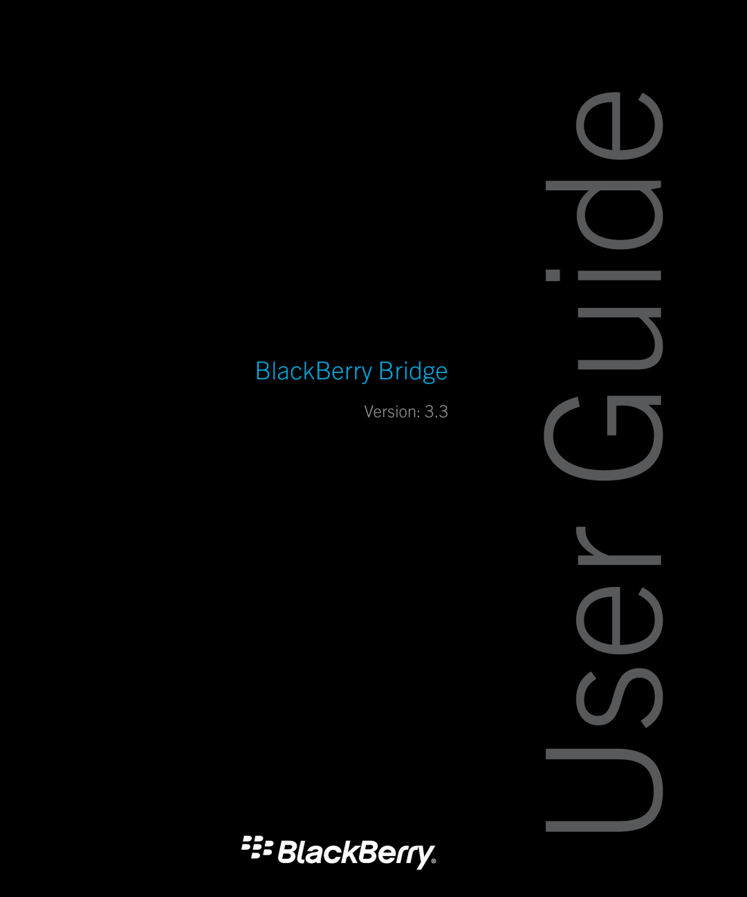 Blackberry 3.3 manual User Guide, BlackBerry Bridge, Version 