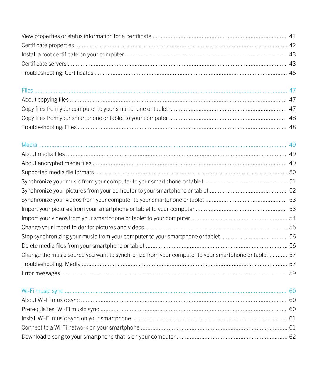 Blackberry 7.1 manual Files 