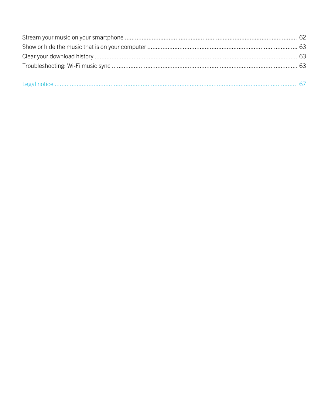 Blackberry 7.1 manual Legal notice 