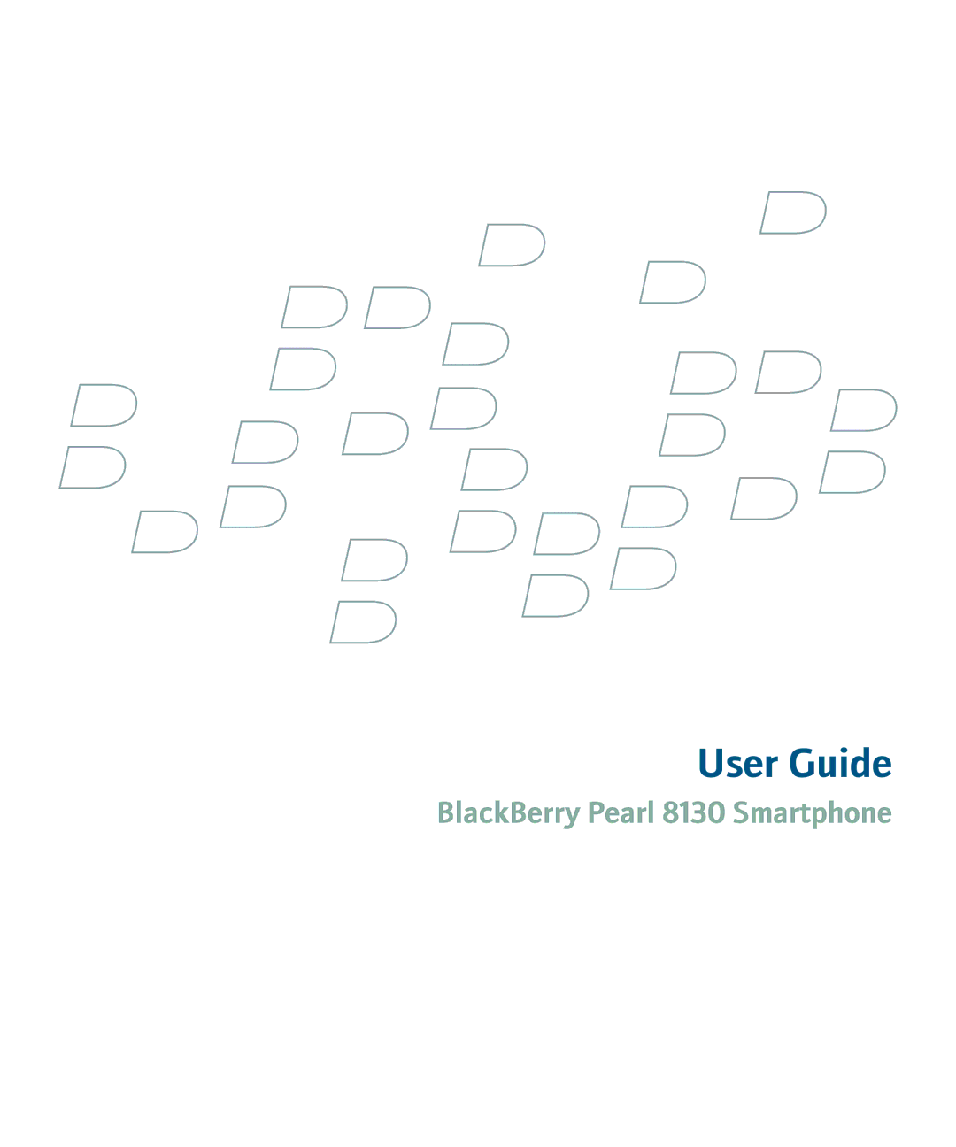 Blackberry 8130 manual User Guide 