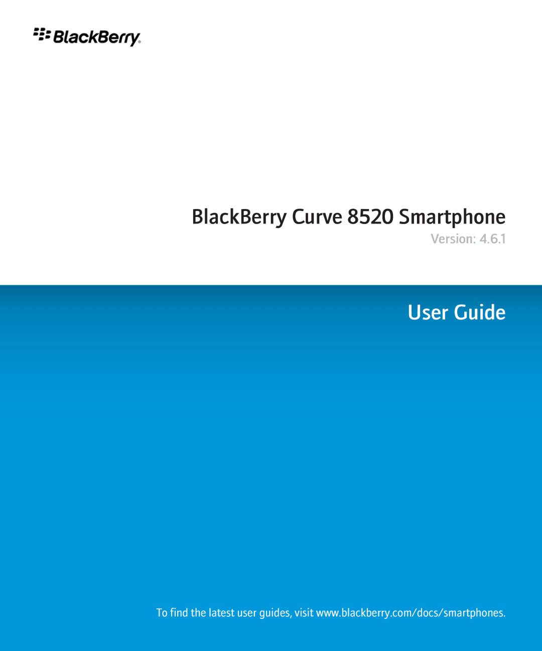 Blackberry 8520 manual User Guide 