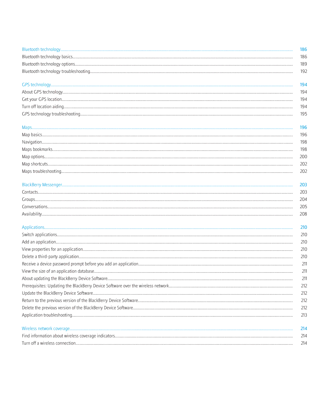 Blackberry 8520 manual 203 