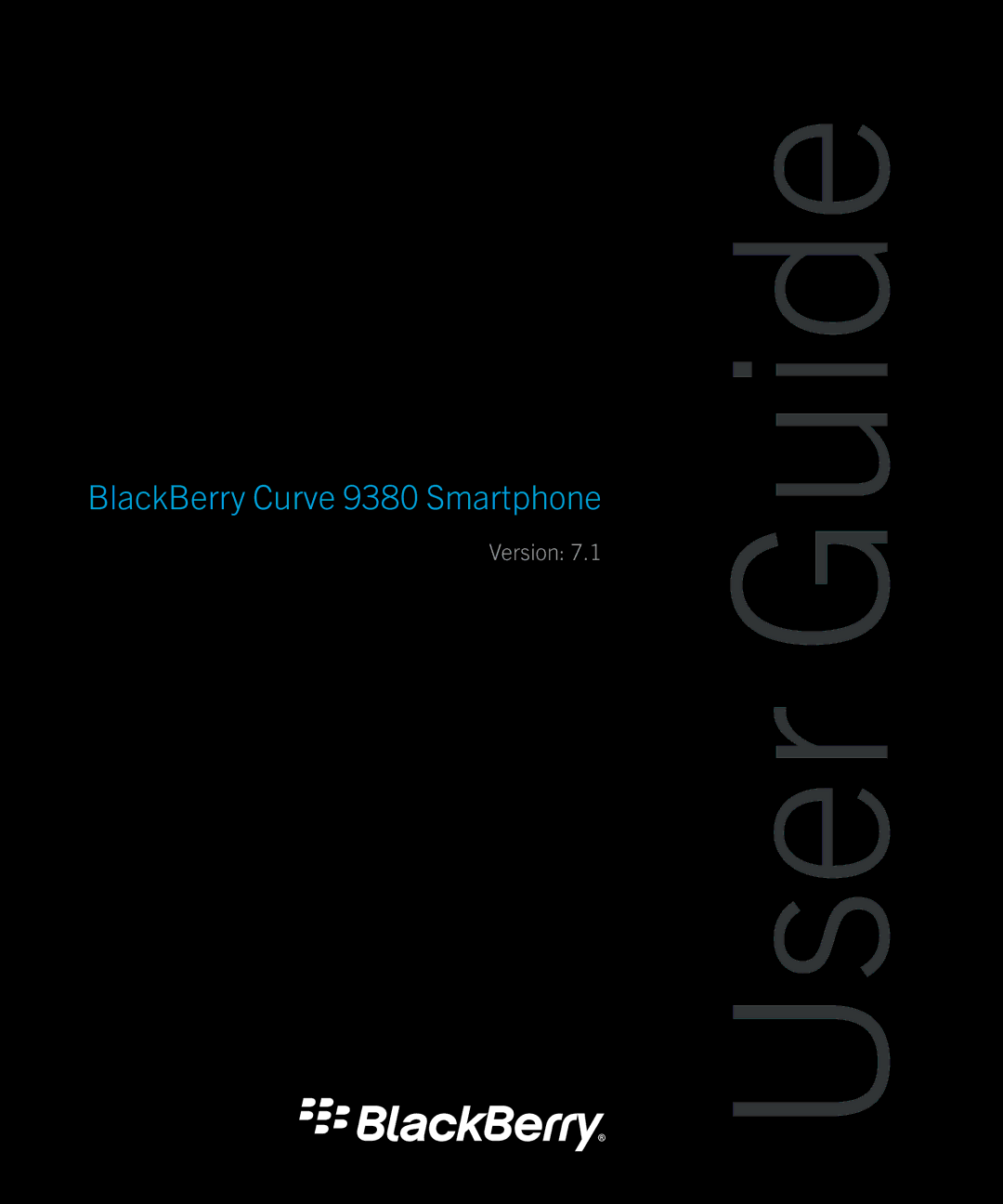 Blackberry 9380 manual User Guide 