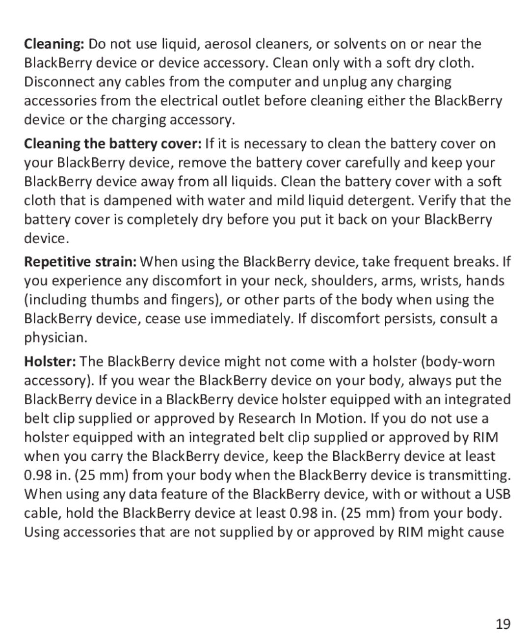 Blackberry 9800 manual 