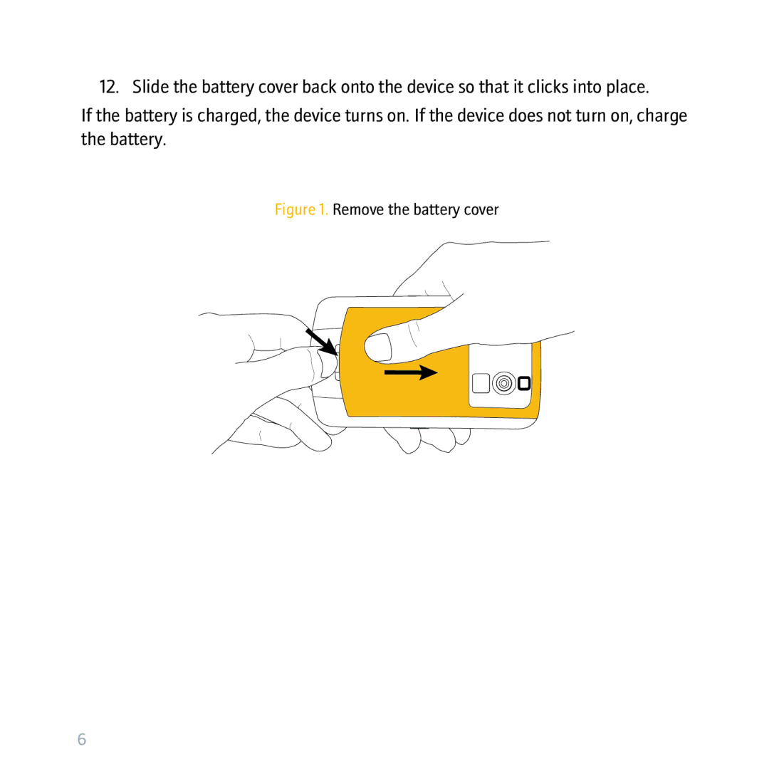 Blackberry BBCURVE, 8310 manual Remove the battery cover 