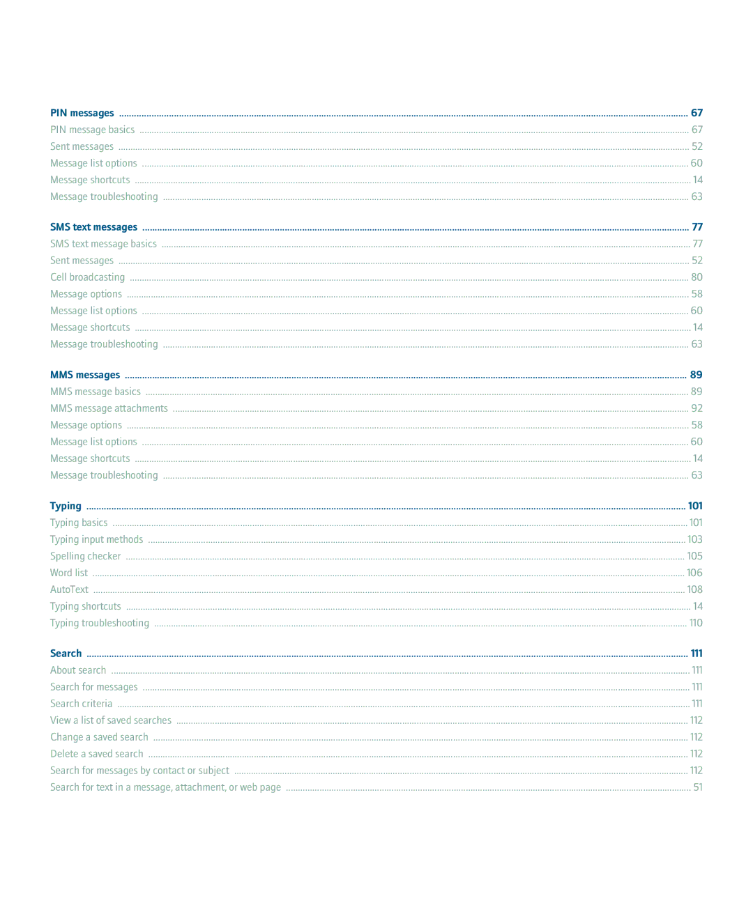 Blackberry BlackBerry 8320 manual 101 