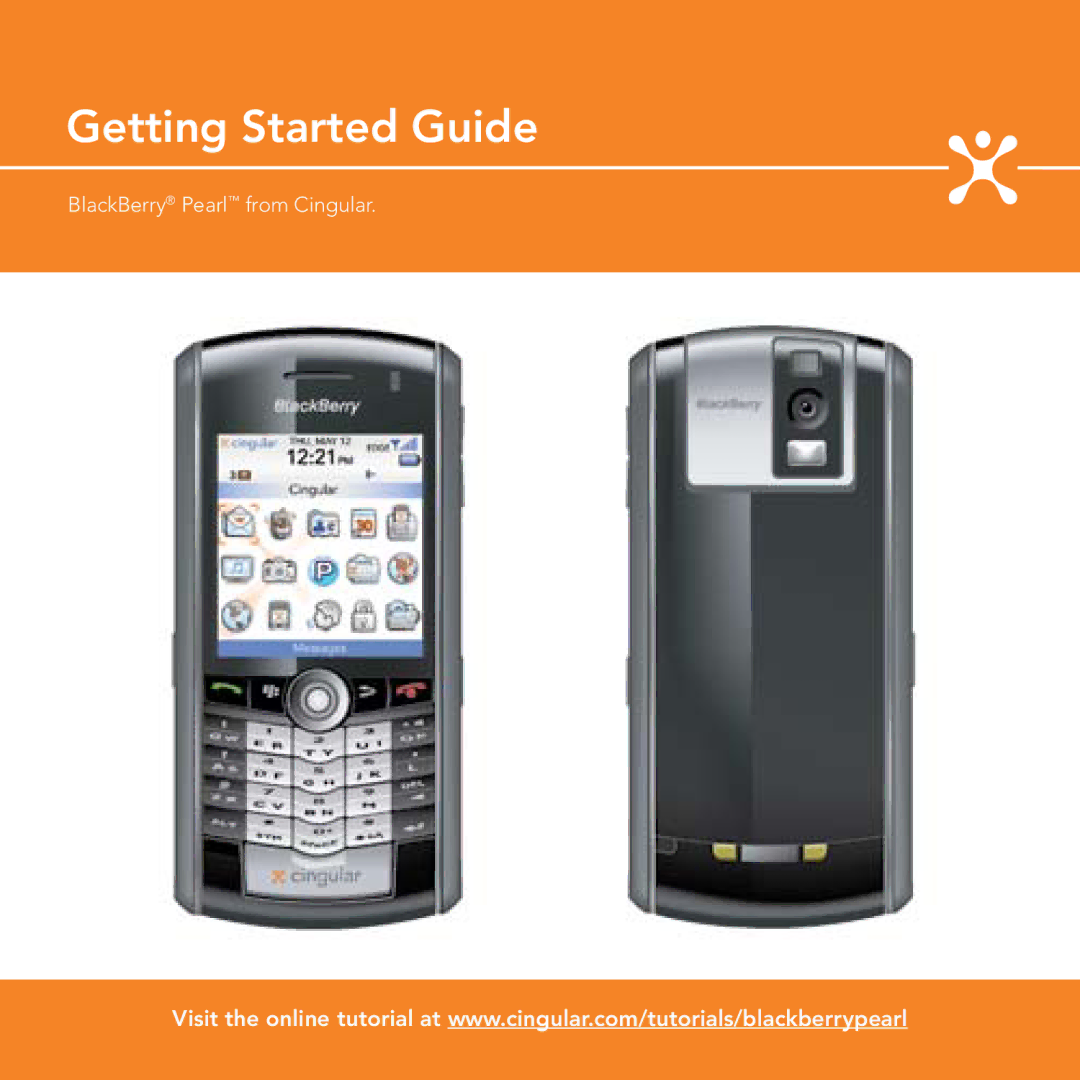 Blackberry Pearl manual Getting Started Guide 