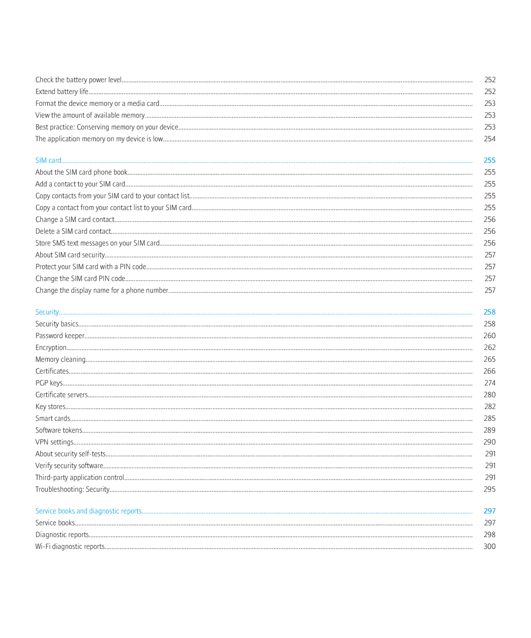 Blackberry PRD-12528-103 manual 297 