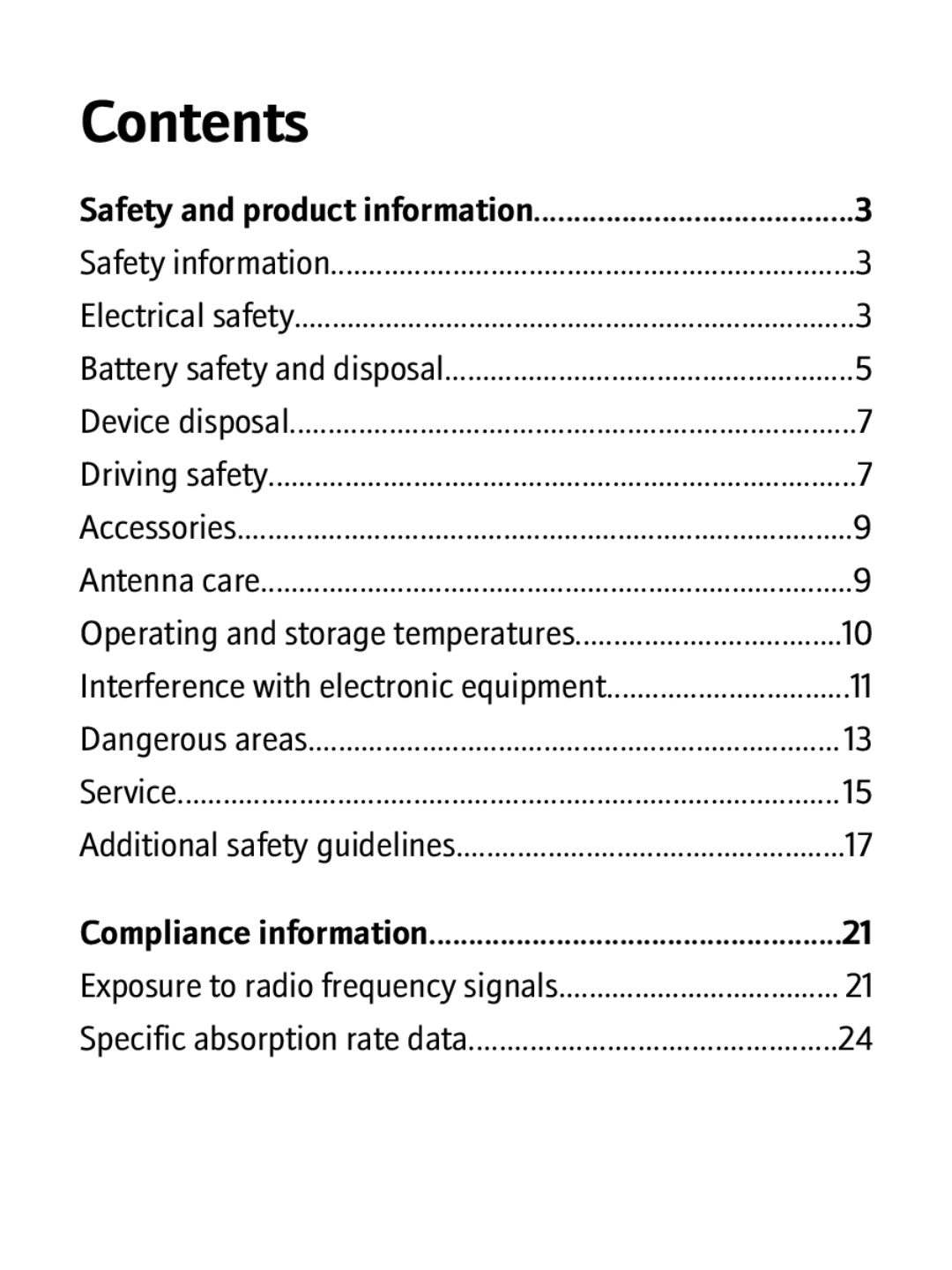 Blackberry RBB10BW manual Contents 