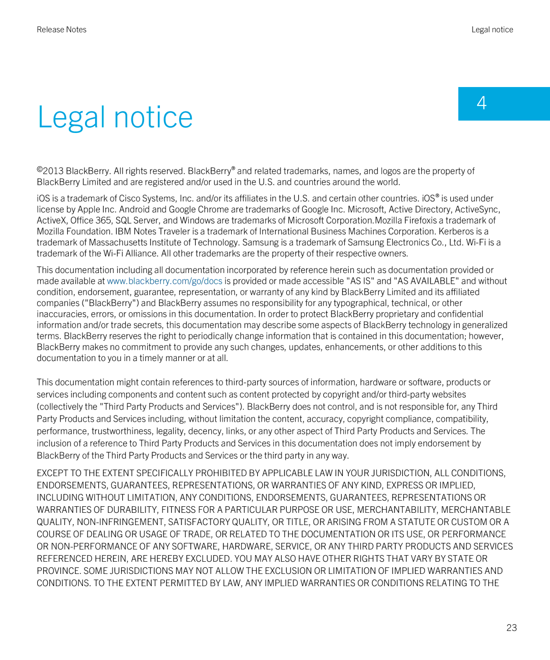 Blackberry VERSION: 10.1.2 manual Legal notice 