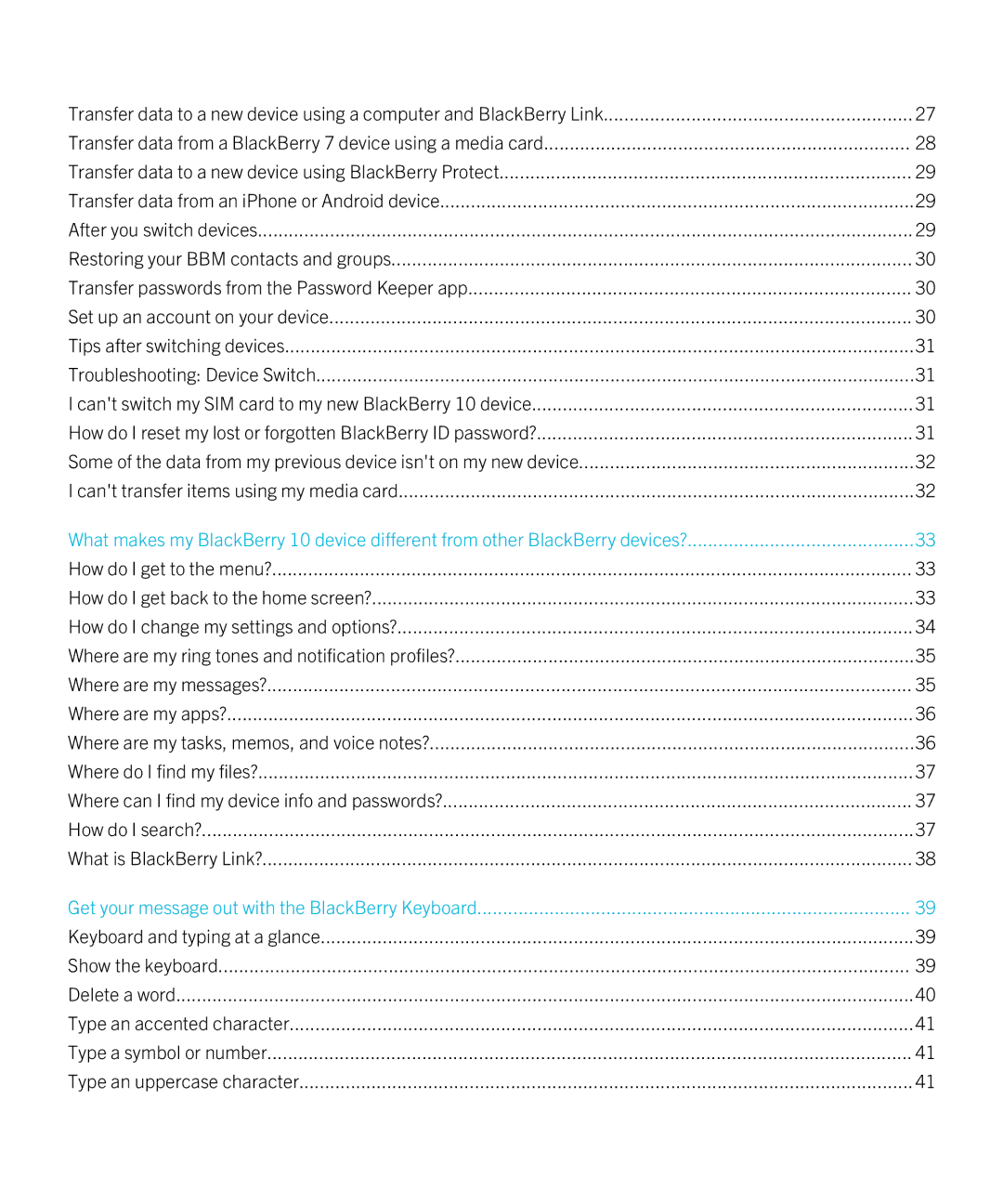 Blackberry Z10 manual Get your message out with the BlackBerry Keyboard 