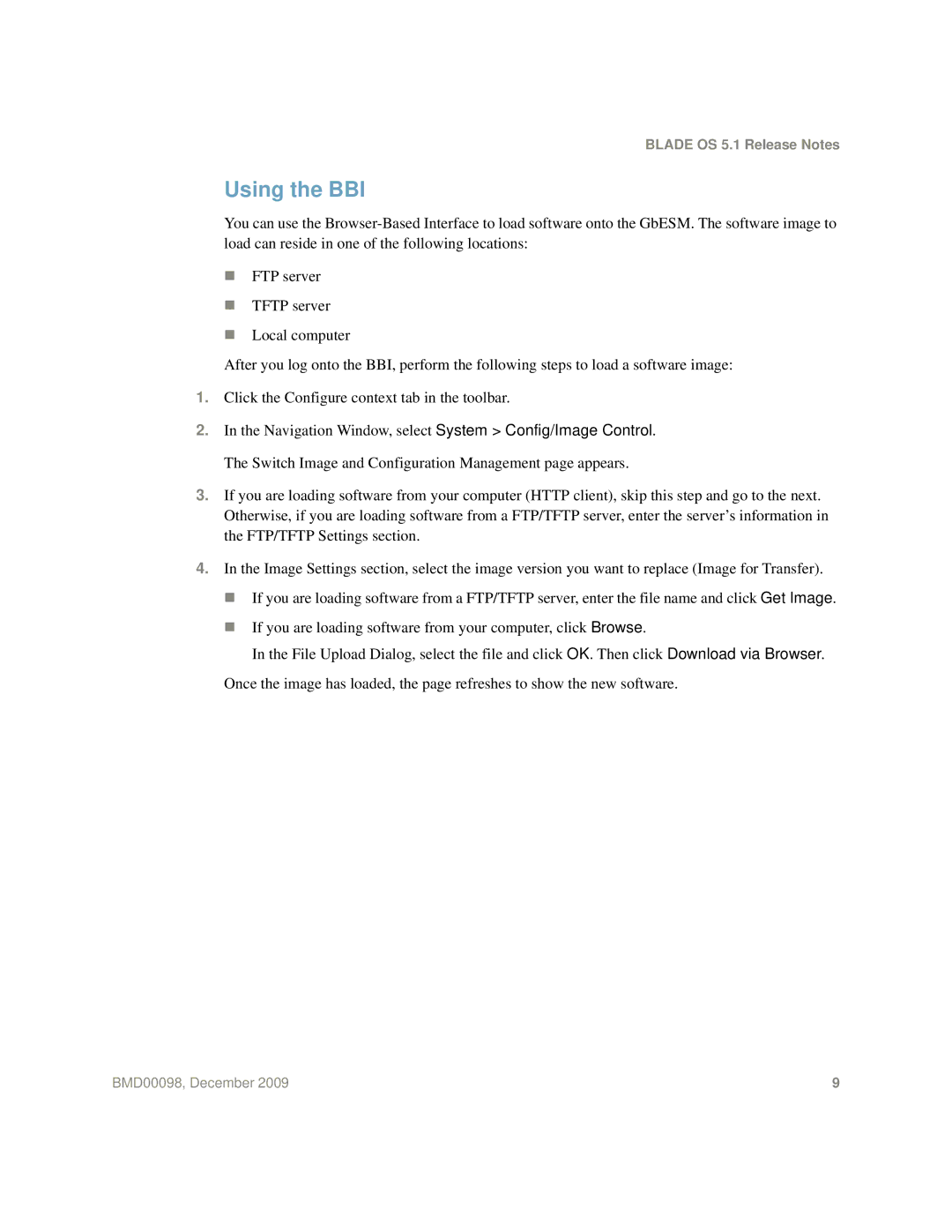 Blade ICE BMD00098 manual Using the BBI 