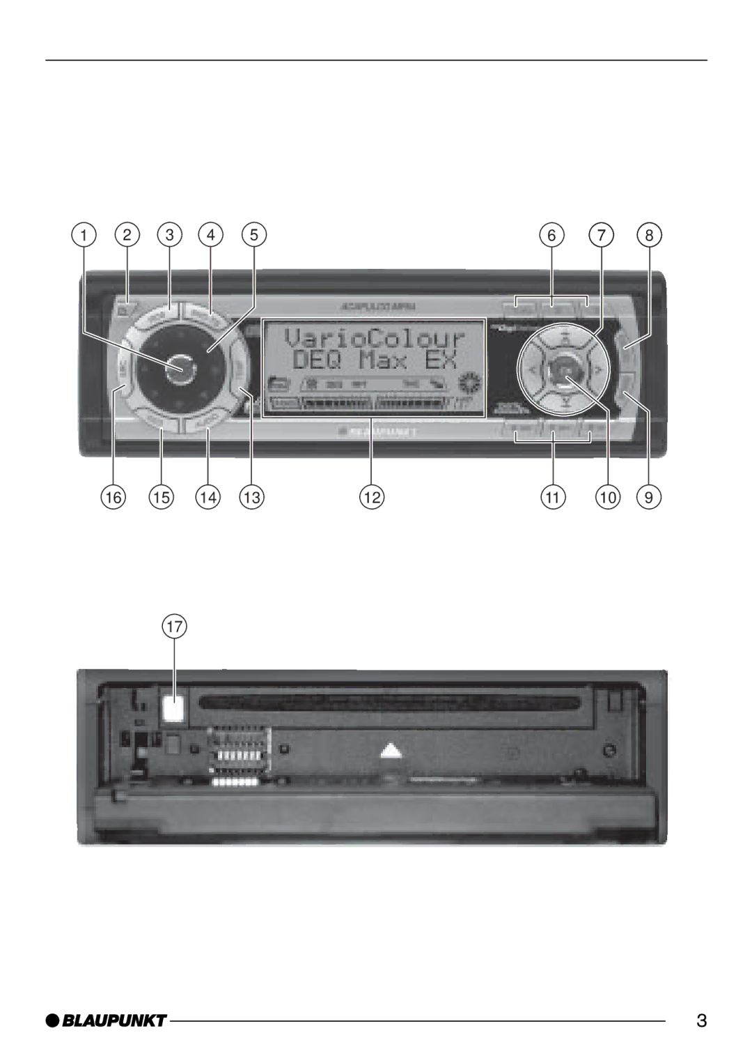 Blaupunkt 7 644 250 310, 7 644 252 310 operating instructions 