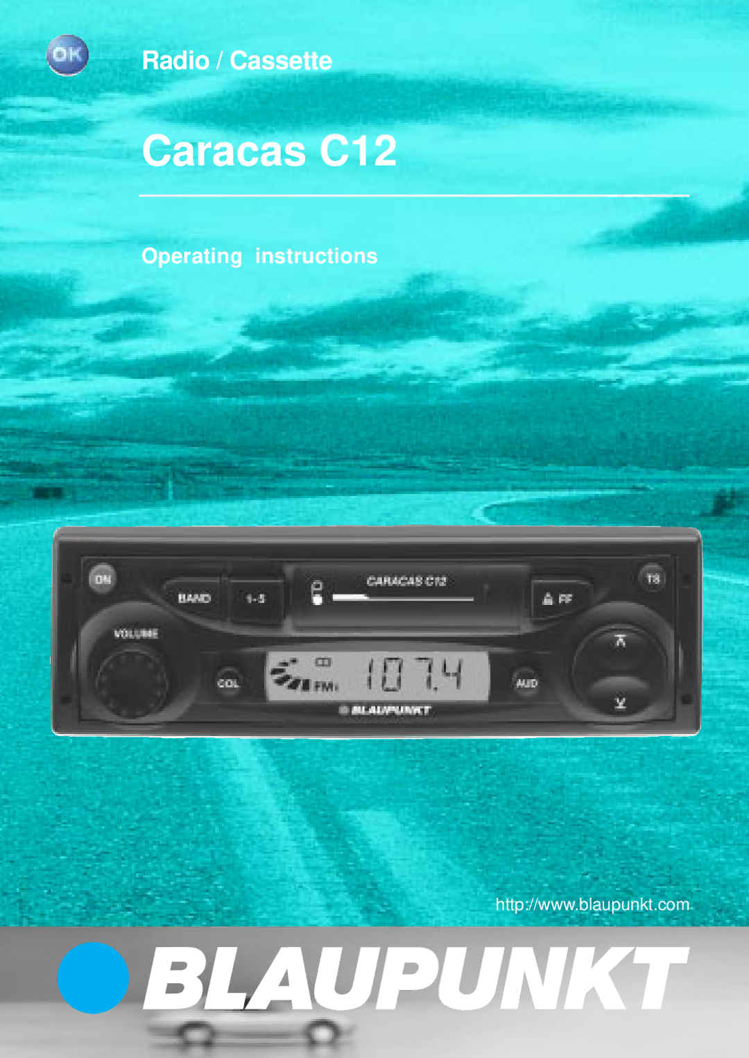 Blaupunkt operating instructions Caracas C12 