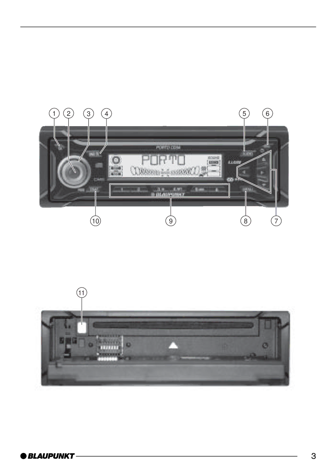 Blaupunkt CD34 7 644 191 310, CD34 7 644 176 310 operating instructions 