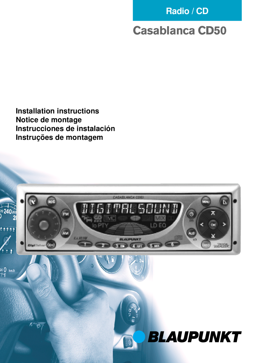 Blaupunkt operating instructions Casablanca CD50 