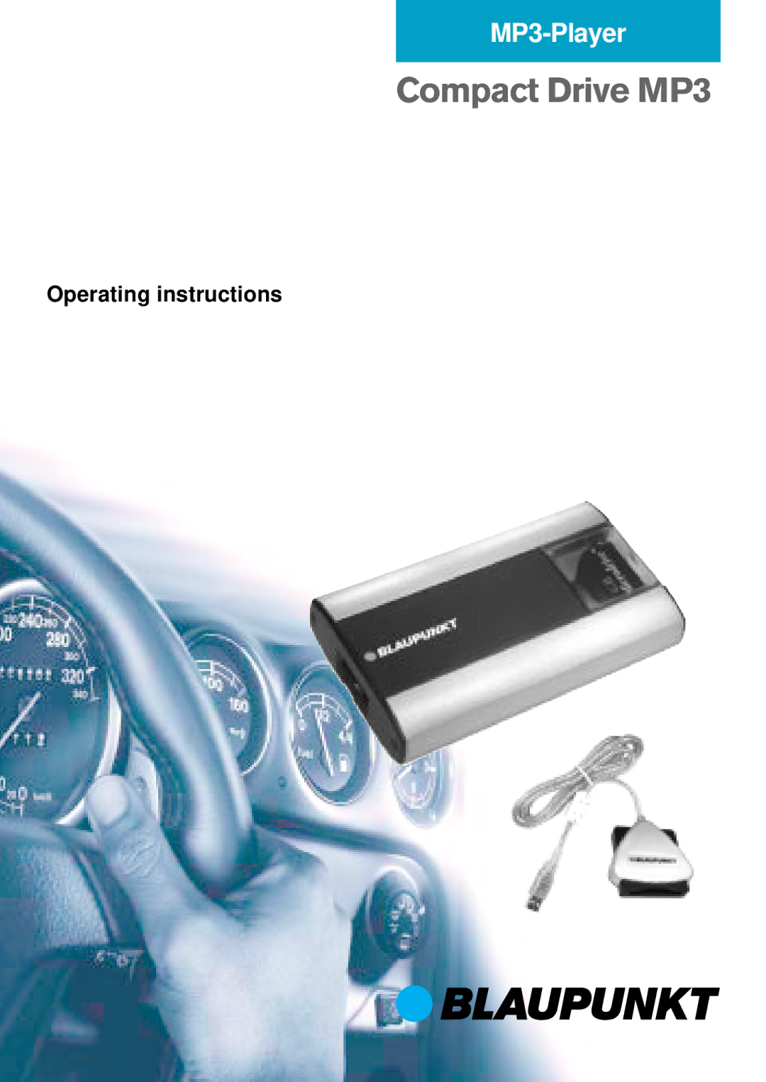 Blaupunkt Compact Drive MP3 operating instructions 