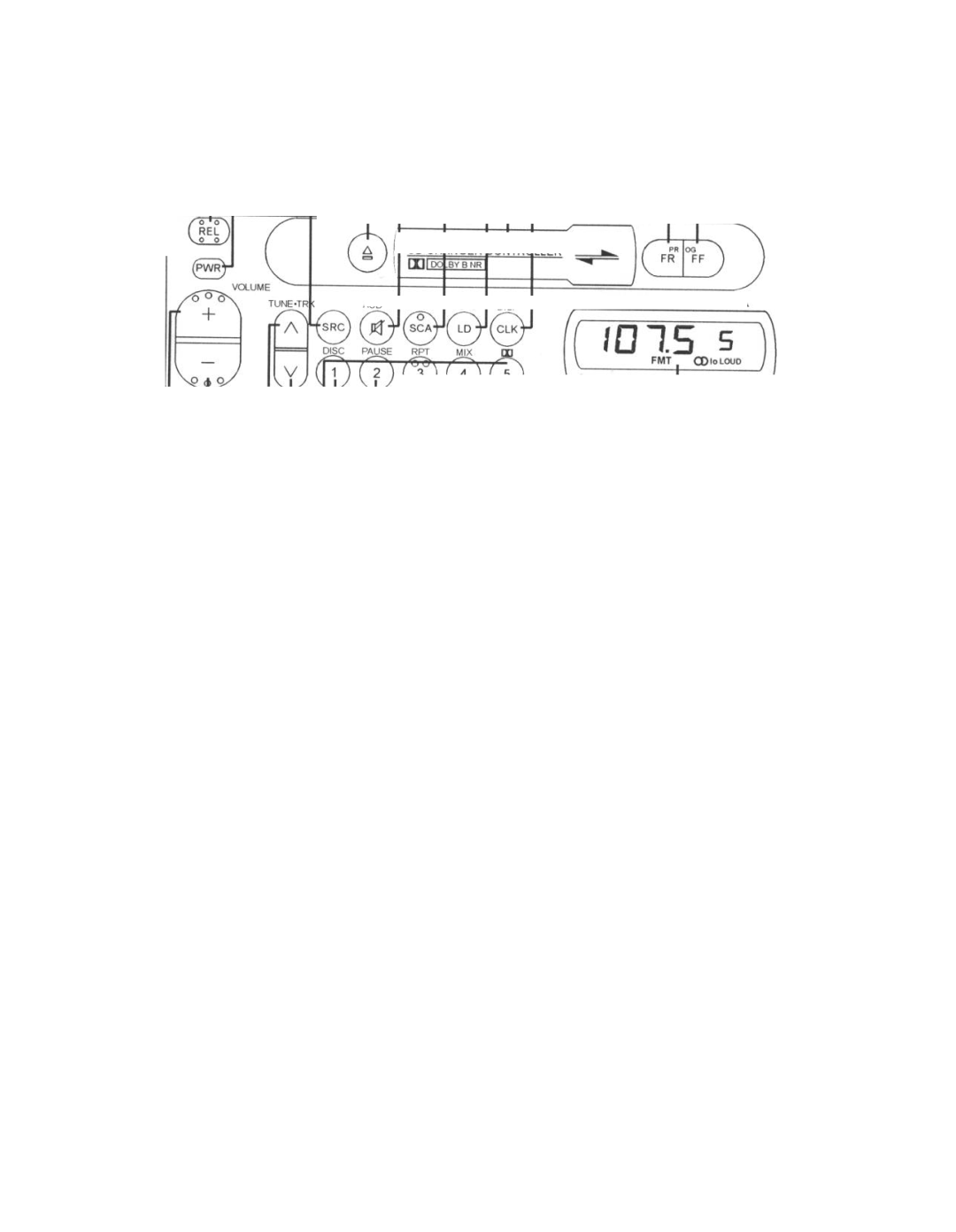 Blaupunkt CR67 manual Location of Controls, Instructions General Operation, Button, See Traffic Safety & Precautions on 