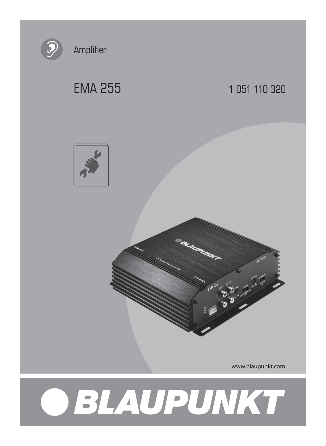 Blaupunkt EMA 255 manual Ampliﬁer 
